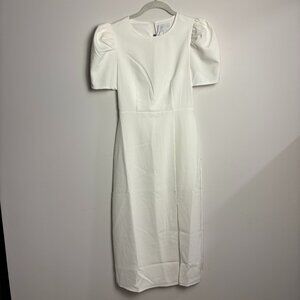 Sugarlips White Midi Dress Size XS New NWT